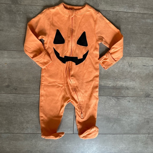 Baby Boy 3-6 Months Fall First Halloween Pumpkin Bundle EUCm - Picture 3 of 14